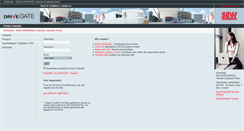 Desktop Screenshot of drivegate.biz